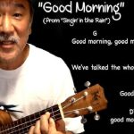 good morning singing in the rain lyrics